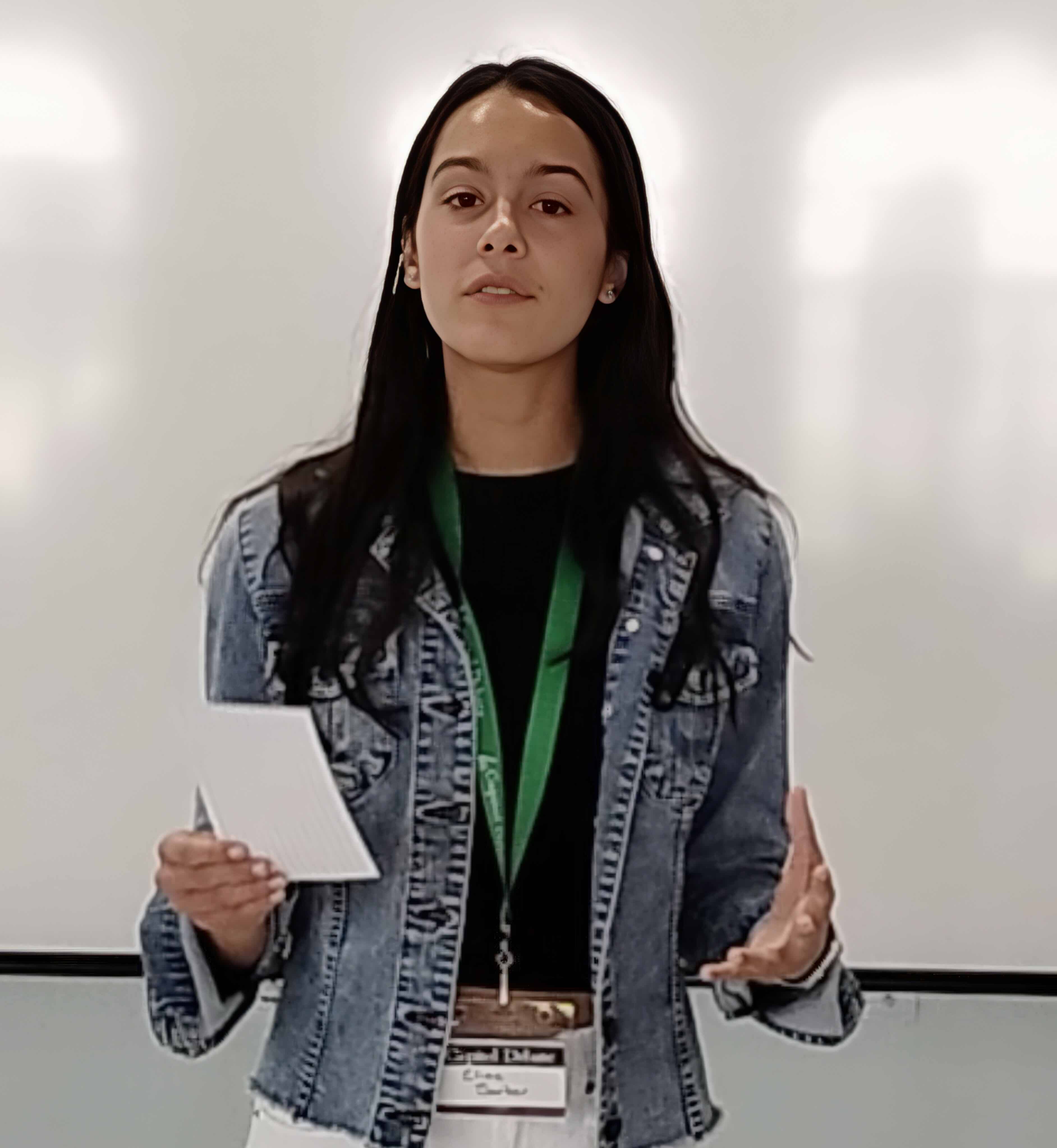 Elina Sarkar 3rd Place Spar Debater Stanford