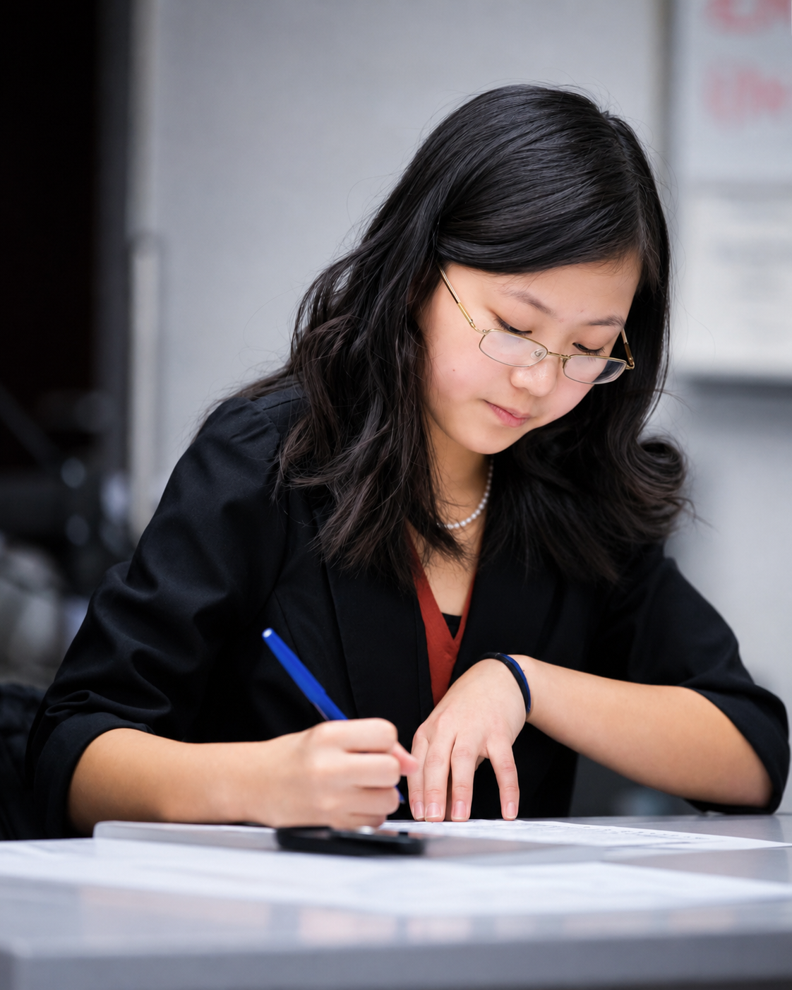 Student completing flexible Club Debate League training from home