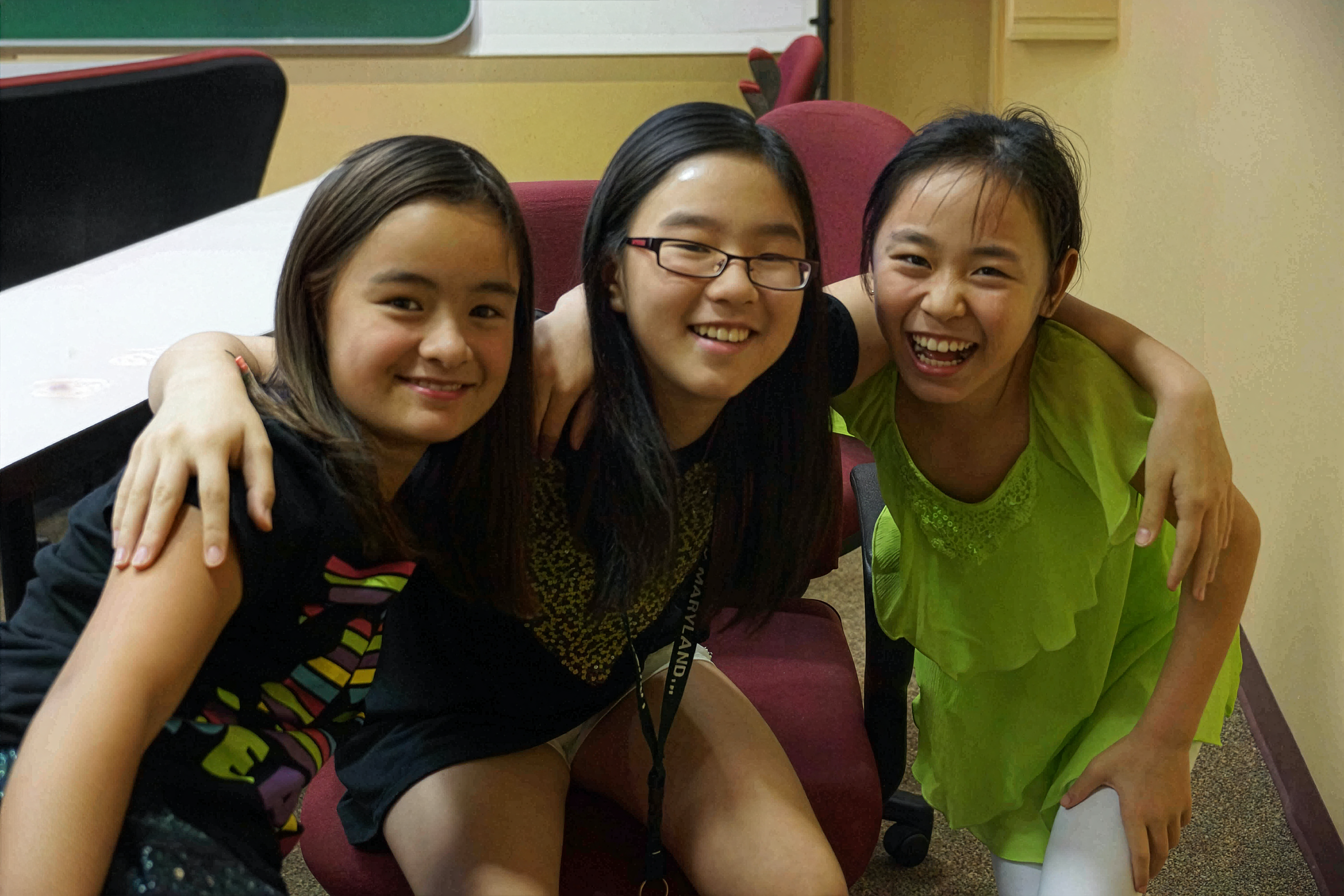 Happy Rookie Camp students