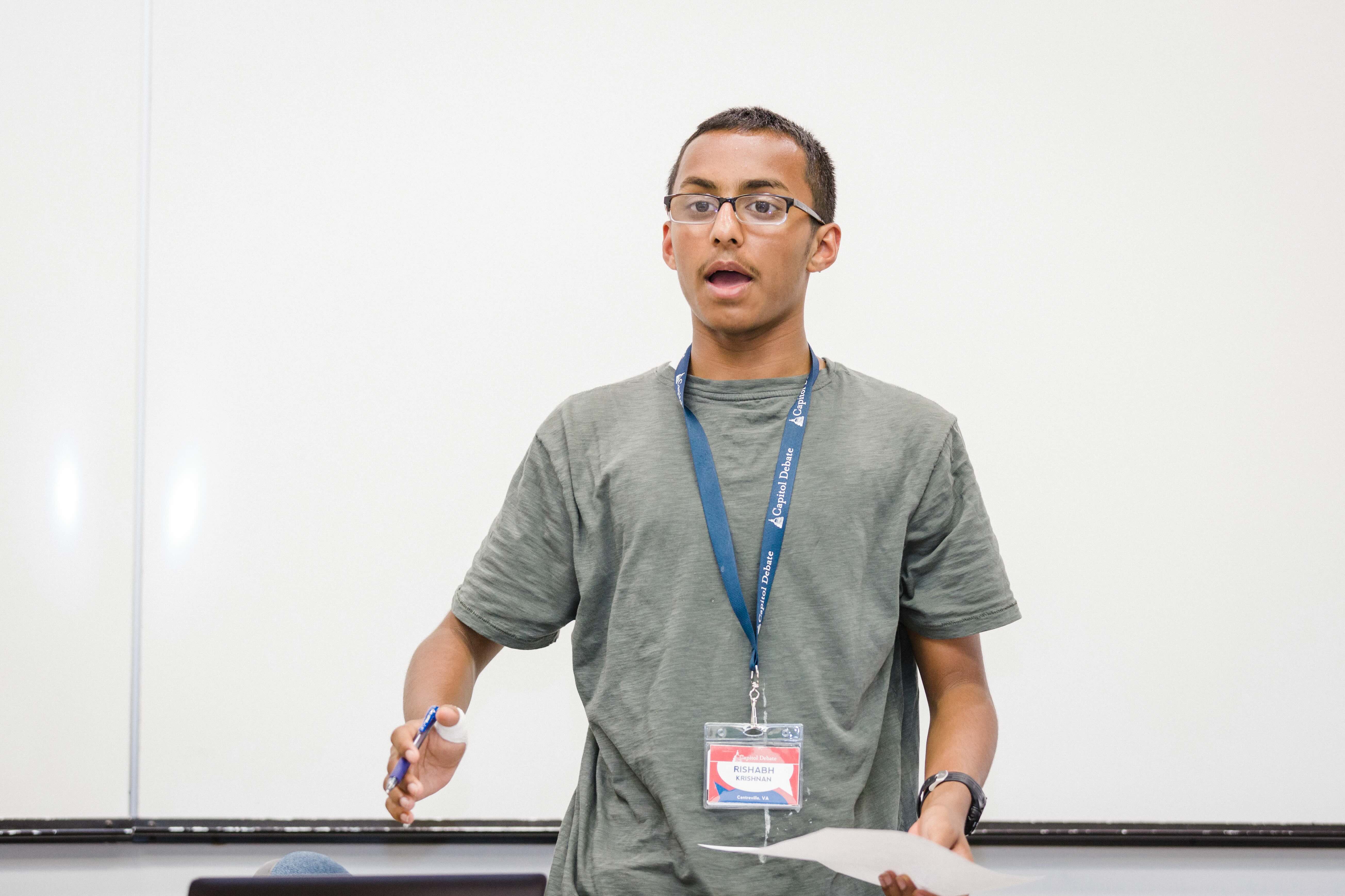 Commanding presence in debate